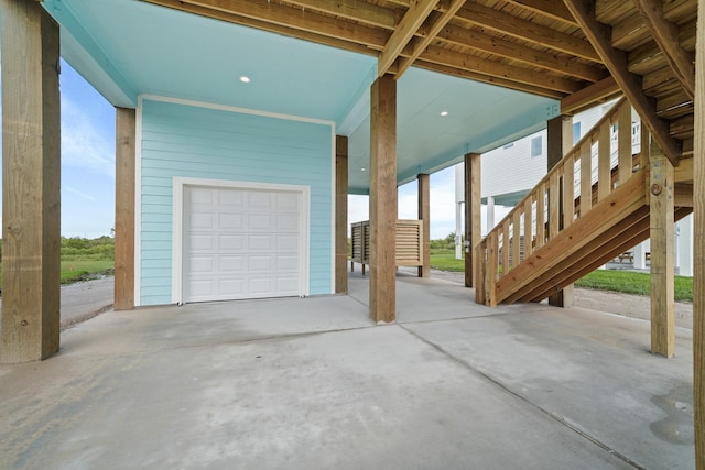 4411 Ranger Dr, Crystal Beach, TX 77650 - view of patio / terrace with concrete driveway