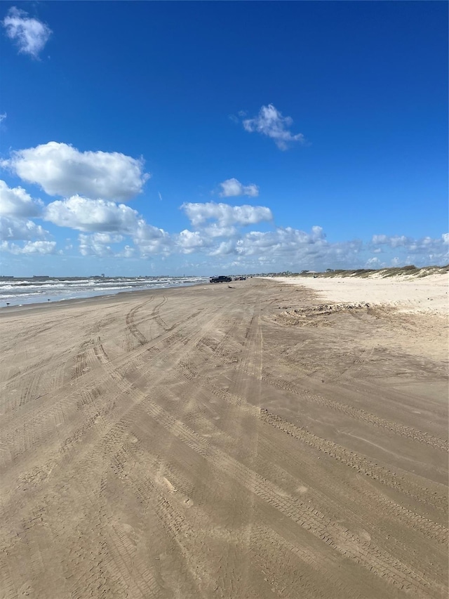 4411 Ranger Dr, Crystal Beach, TX 77650 - view of dirt / gravel road featuring a water view