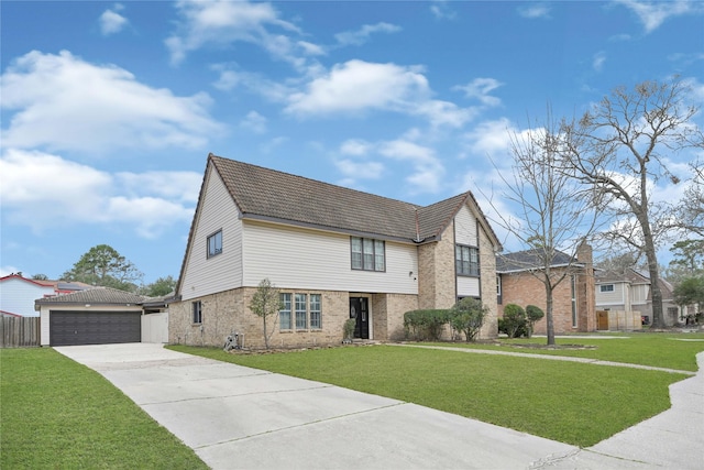 3610 Cypresswood Dr, Spring, TX 77388 - view of front of home featuring brick siding and driveway