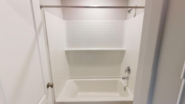 full bathroom with shower / bathtub combination