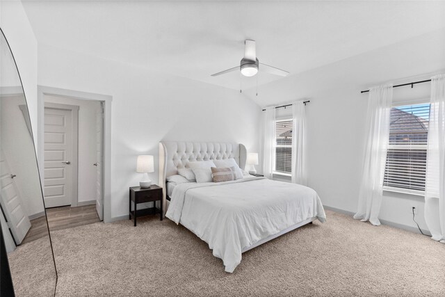 13220 Lago Acero Ln, Texas City, TX 77568 - carpeted bedroom with multiple windows and ceiling fan