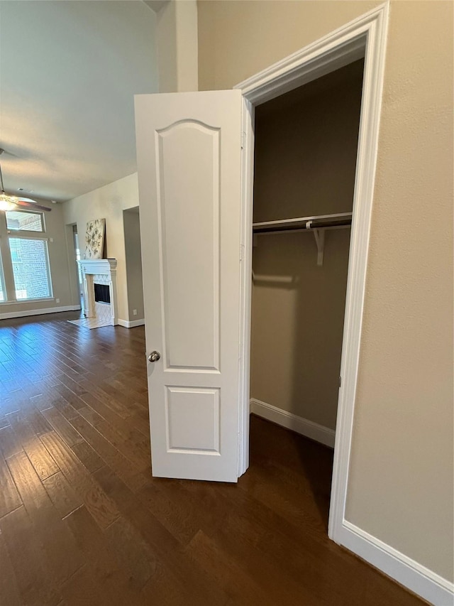 view of closet