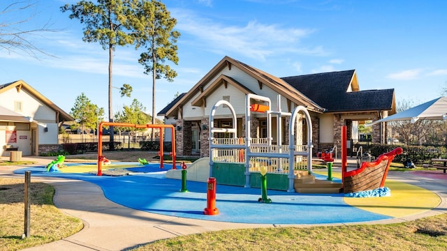 view of community playground