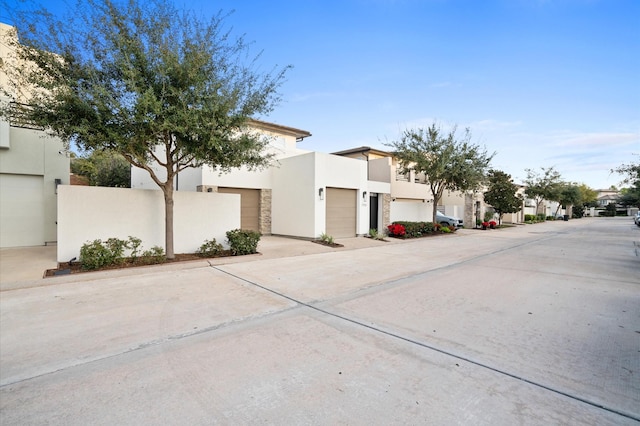 exterior space with a residential view