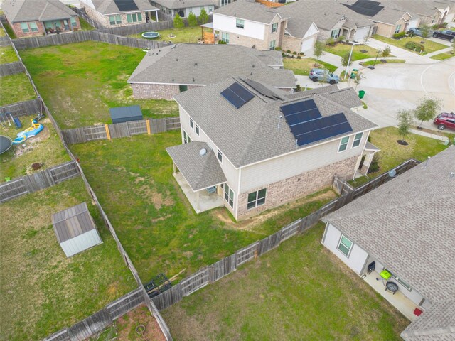 18802 Verdura Dr, New Caney, TX 77357 - bird's eye view with a residential view