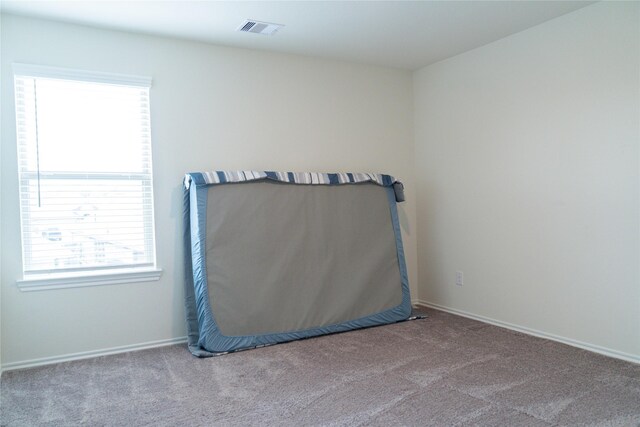 18802 Verdura Dr, New Caney, TX 77357 - carpeted spare room featuring visible vents, a wealth of natural light, and baseboards