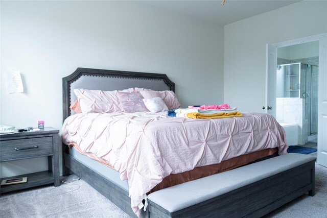 18802 Verdura Dr, New Caney, TX 77357 - carpeted bedroom featuring ensuite bath