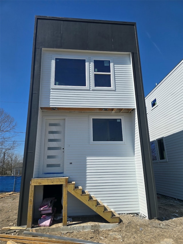 view of rear view of house