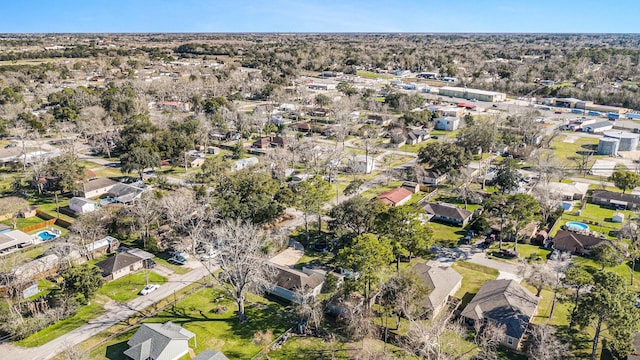 birds eye view of property featuring a residential view