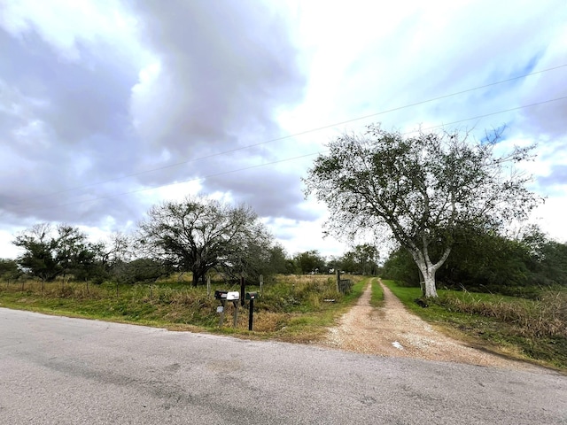 view of road