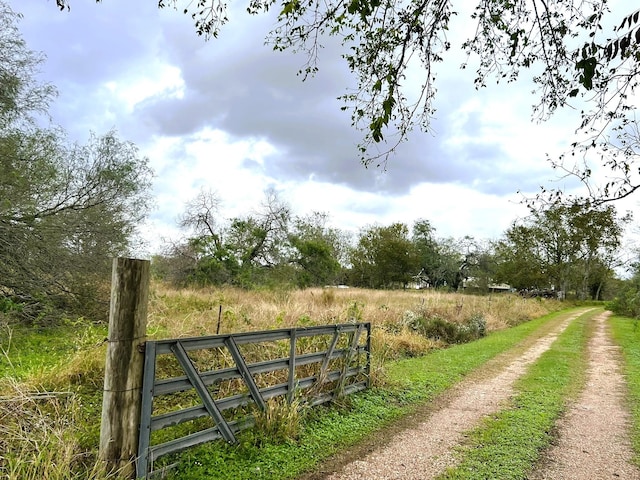 38440 Fisk Ln, Pattison, TX 77423 - gate with a view of countryside