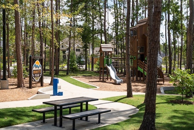 view of community play area