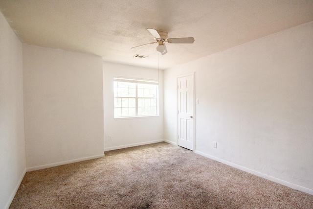 1523 Bamwick Dr, Houston, TX 77090 - carpeted empty room featuring ceiling fan and baseboards