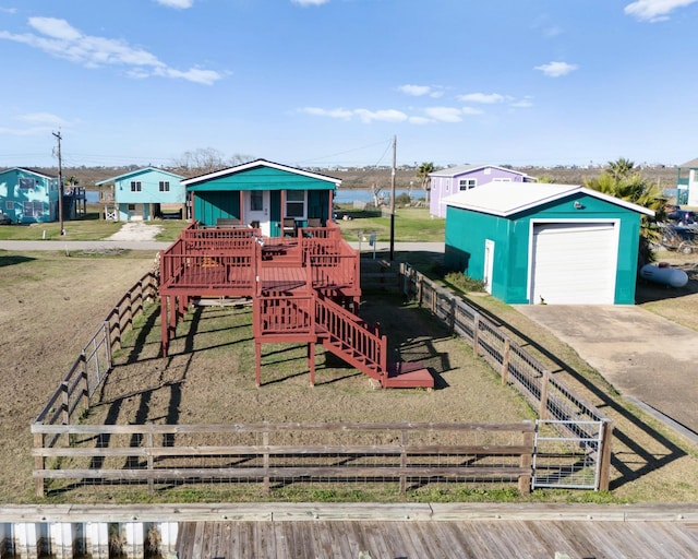 1821 County Road 201, Sargent, TX 77414 - view of playground with an outdoor structure