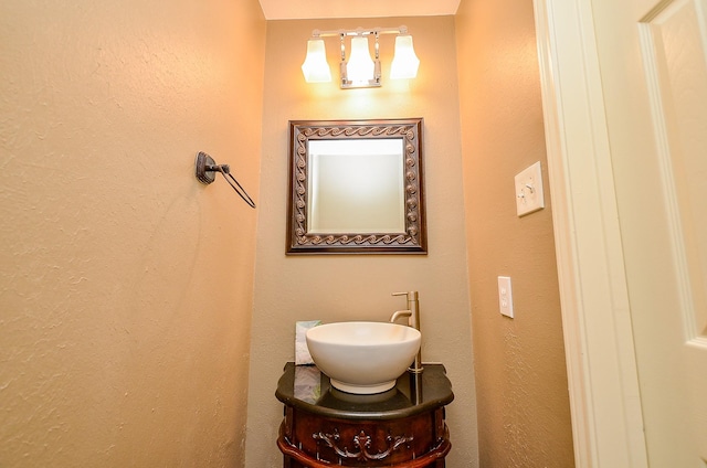 bathroom with a sink