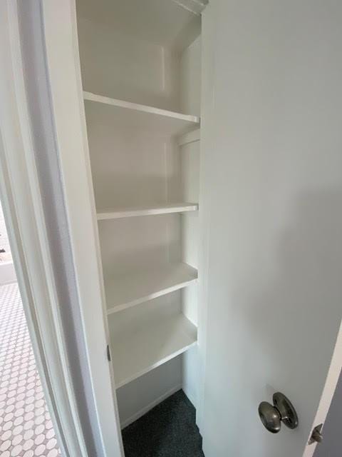 view of closet