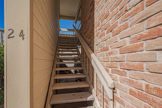 view of staircase