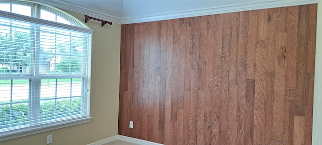 empty room featuring a healthy amount of sunlight