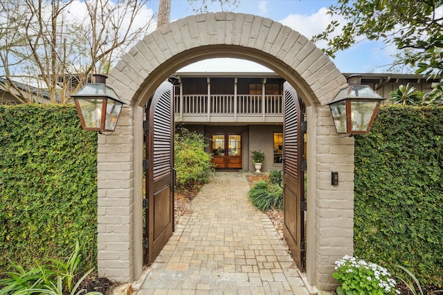 view of property entrance