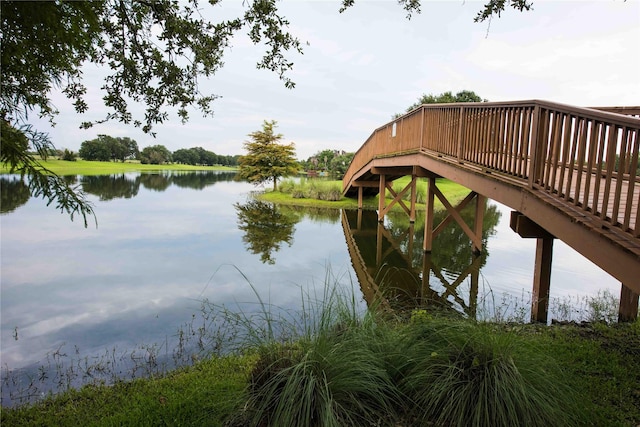 31 Crest Gate, Houston, TX 77082 - dock area with a water view