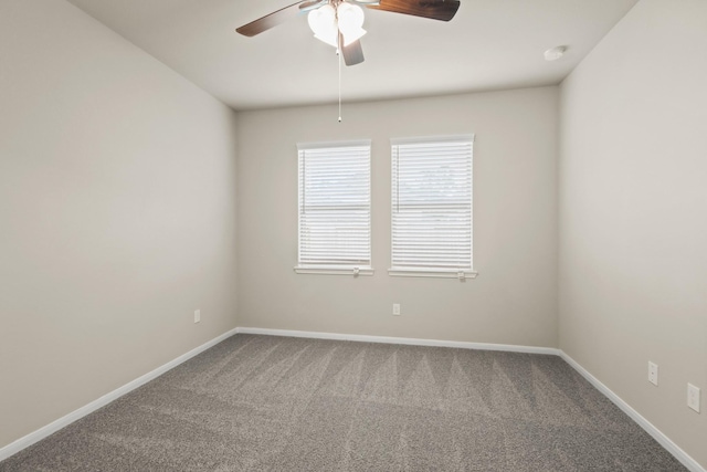 18798 Lucas Michael Way, New Caney, TX 77357 - carpeted empty room with ceiling fan and baseboards