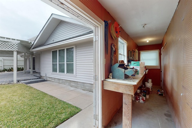 view of side of home