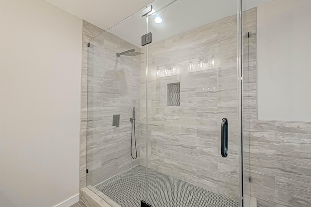 2111 Nina Lee Ln, Houston, TX 77018 - bathroom featuring a shower stall
