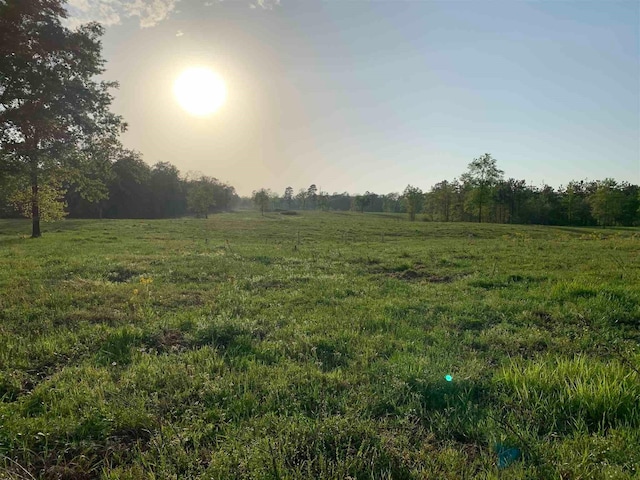 view of nature with a rural view