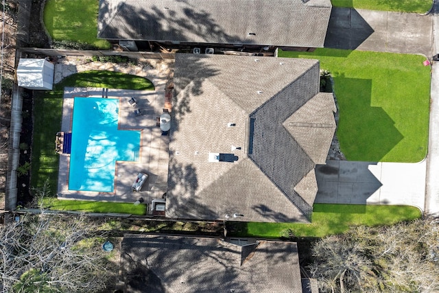 drone / aerial view