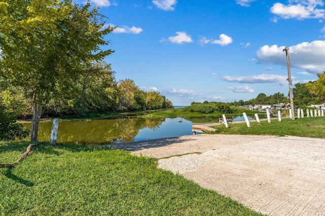 property view of water