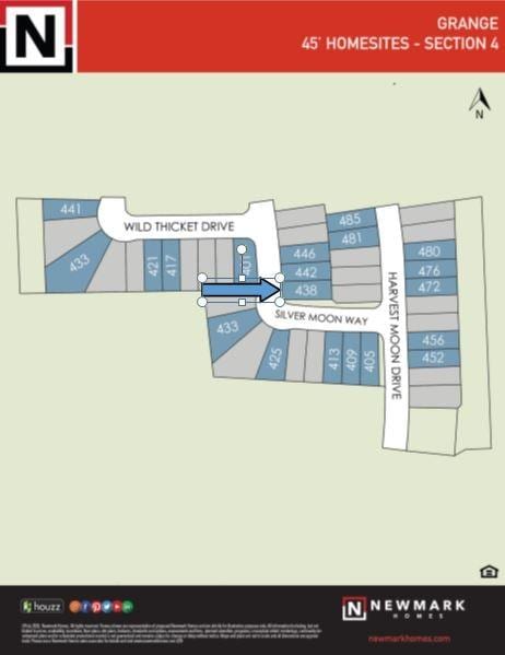 438 Silver Moon Way, Katy, TX 77493 - map / location