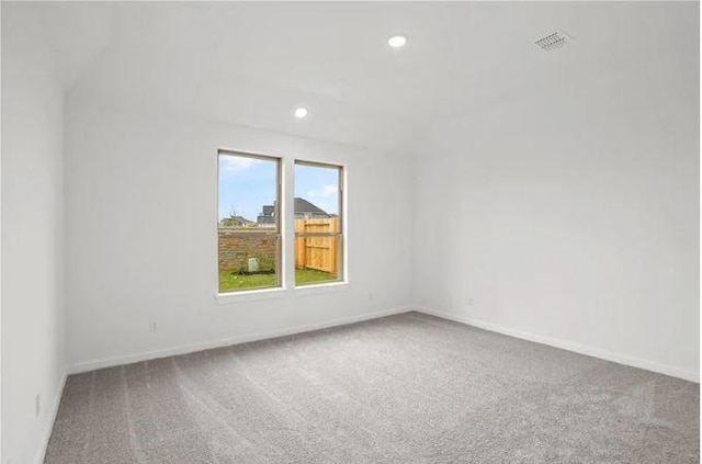 438 Silver Moon Way, Katy, TX 77493 - spare room with carpet and recessed lighting