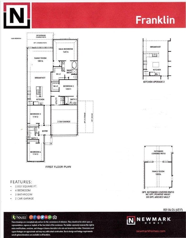 438 Silver Moon Way, Katy, TX 77493 - view of floor plan / room layout