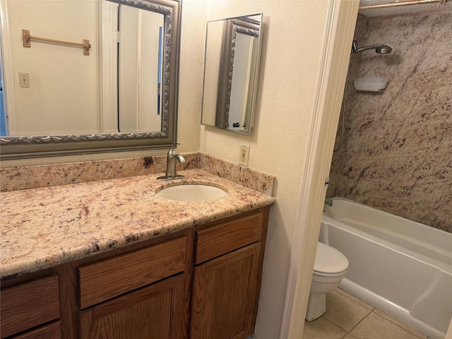 2120 El Paseo St Unit 3301, Houston, TX 77054 - full bathroom featuring vanity, tile patterned floors, and tub / shower combination