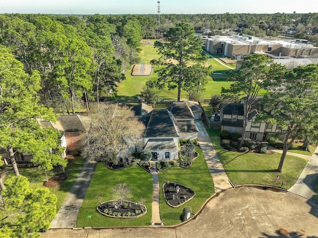 8011 Beaufort Dr, Spring, TX 77379 - bird's eye view