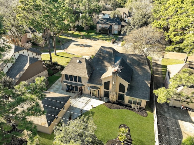8011 Beaufort Dr, Spring, TX 77379 - aerial view