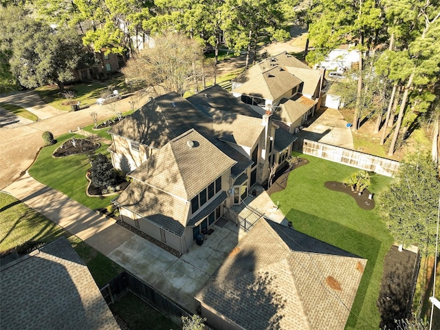 8011 Beaufort Dr, Spring, TX 77379 - bird's eye view