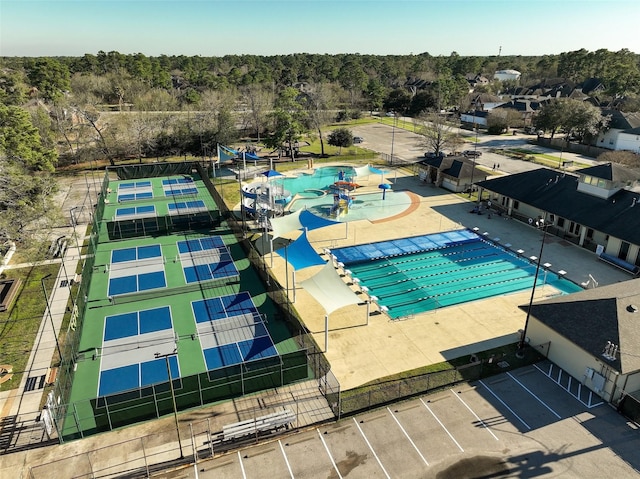 8011 Beaufort Dr, Spring, TX 77379 - aerial view