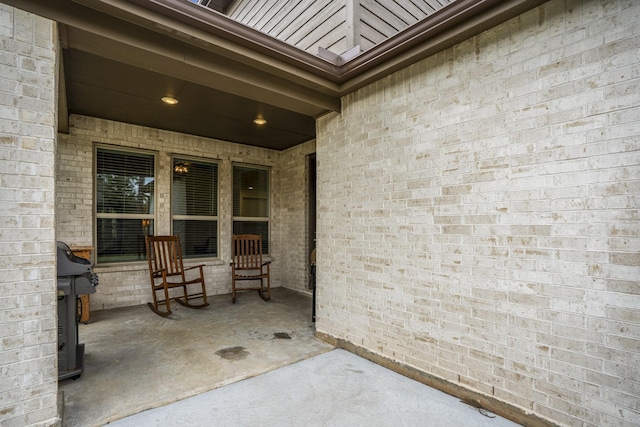 view of patio / terrace featuring area for grilling