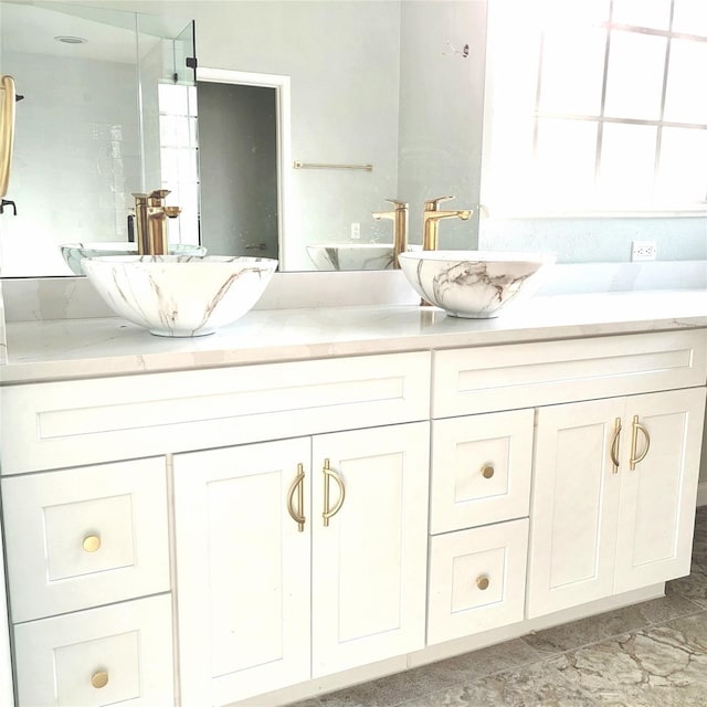 5523 Fragrant Cloud Ct, Houston, TX 77041 - bathroom with double vanity