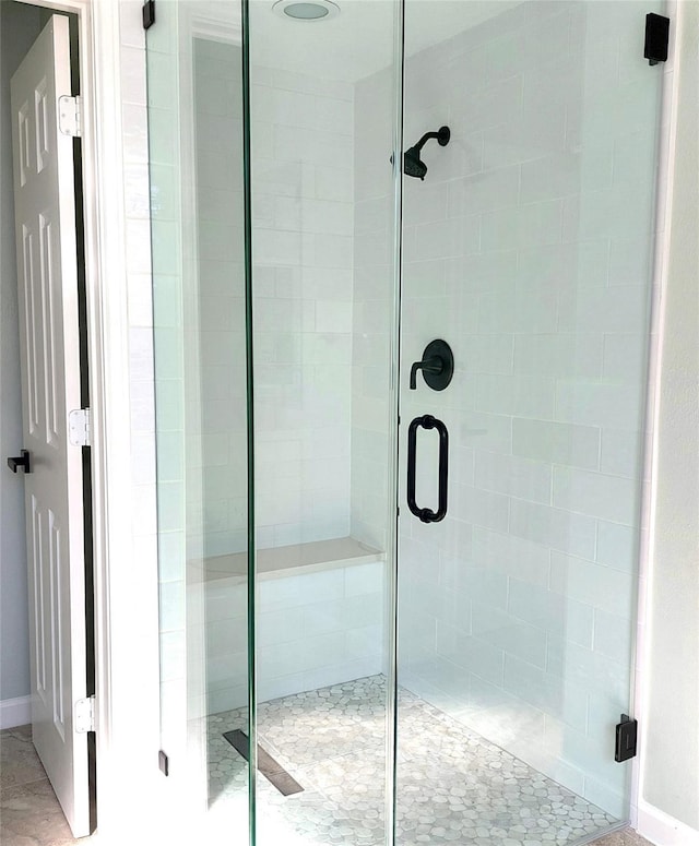 5523 Fragrant Cloud Ct, Houston, TX 77041 - bathroom with a stall shower
