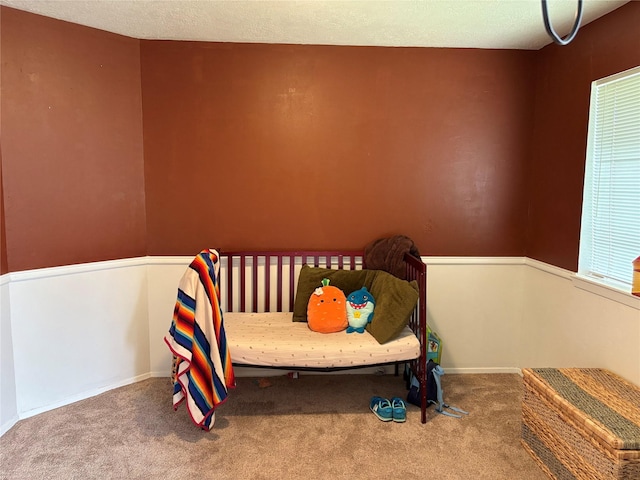 bedroom with carpet flooring