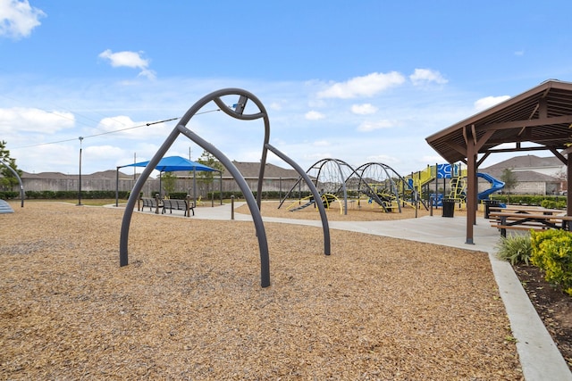 view of community play area