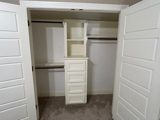 view of closet