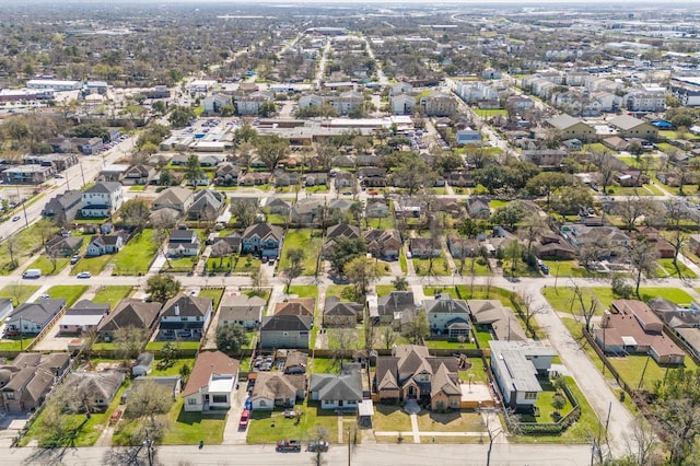 drone / aerial view featuring a residential view