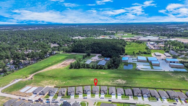 11926 Maple Oak Dr, Houston, TX 77066 - aerial perspective of suburban area