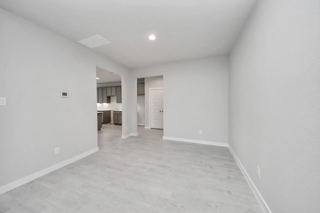 11926 Maple Oak Dr, Houston, TX 77066 - empty room featuring recessed lighting and light wood-style floors