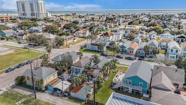 birds eye view of property featuring a residential view