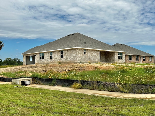 4427 Leslies Way, Dickinson, TX 77539 - rear view of house with brick siding