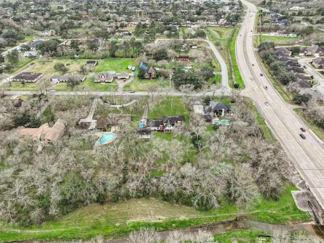 aerial view